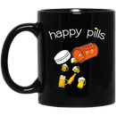 Beer Coffee Mug Happy Pill Beer 11oz - 15oz Black Mug CustomCat