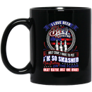 Beer Coffee Mug I Love Beer Beer Loves Me I'm Falling On The Floor Okay Maybe Just One More 11oz - 15oz Black Mug CustomCat