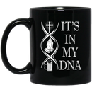 Beer Coffee Mug It's In My DNA Beer Prayer 11oz - 15oz Black Mug CustomCat