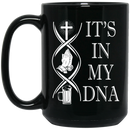 Beer Coffee Mug It's In My DNA Beer Prayer 11oz - 15oz Black Mug CustomCat