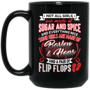 Beer Coffee Mug Some Girls Are Made Of Barley And Hops Beer Drinking Lovers 11oz - 15oz Black Mug CustomCat