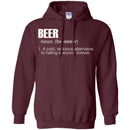 Beer Definition Funny T-shirts CustomCat
