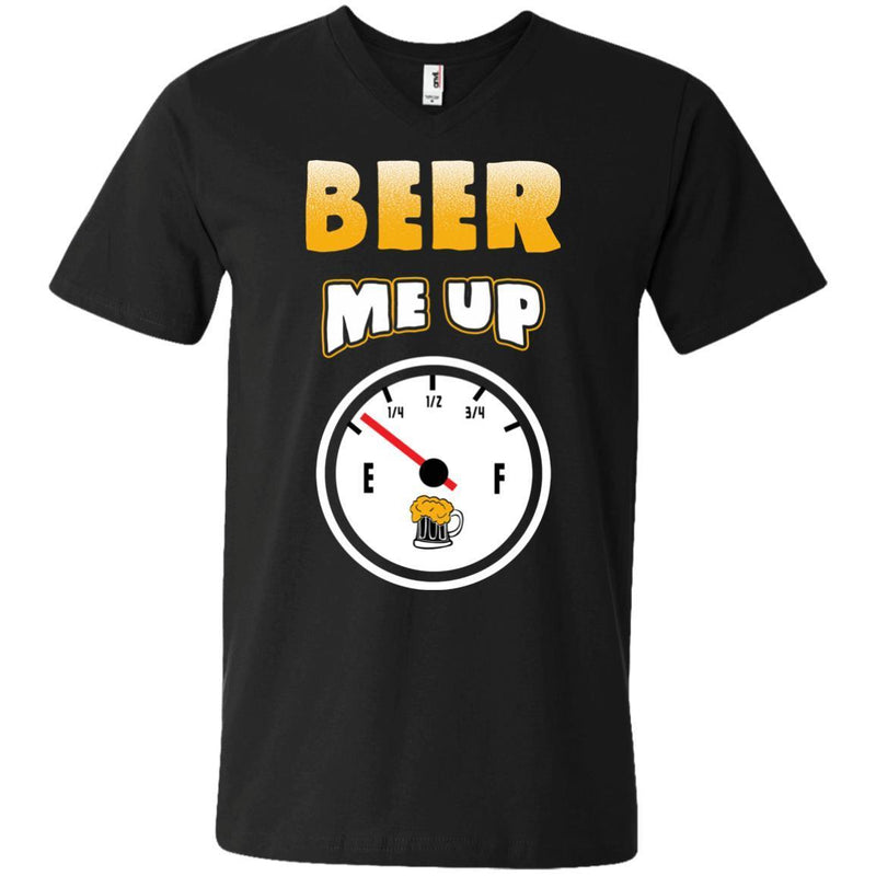 Beer Me Up Funny T-shirt CustomCat