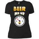 Beer Me Up Funny T-shirt CustomCat