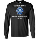 Beer T-Shirt All I Care About Is And Like Maybe 3 People And Food Funny Drinking Lovers Shirts CustomCat