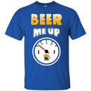 Beer T-Shirt Beer Me Up Clock Funny Drinking Lovers Interesting Gift Tee Shirt CustomCat