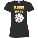 Beer T-Shirt Beer Me Up Clock Funny Drinking Lovers Interesting Gift Tee Shirt CustomCat