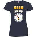 Beer T-Shirt Beer Me Up Clock Funny Drinking Lovers Interesting Gift Tee Shirt CustomCat