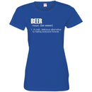 Beer T-Shirt Beer Noun A Cold Delicious Alternative To Hating Everyone Forever Shirts CustomCat