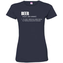 Beer T-Shirt Beer Noun A Cold Delicious Alternative To Hating Everyone Forever Shirts CustomCat