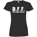 Beer T-Shirt BFF Beer Friends Forever Funny Drinking Lovers Interesting Gift Tee Shirt CustomCat