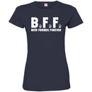 Beer T-Shirt BFF Beer Friends Forever Funny Drinking Lovers Interesting Gift Tee Shirt CustomCat