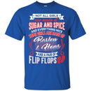 Beer T-Shirt Not All Girls Are Made Of Sugar And Spice Some Girls Are Made Of Barley And Hops Shirts CustomCat