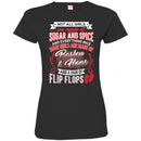 Beer T-Shirt Not All Girls Are Made Of Sugar And Spice Some Girls Are Made Of Barley And Hops Shirts CustomCat