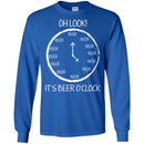 Beer T-Shirt Oh Look It's beer O'Clock Funny Drinking Lovers Interesting Gift Tee Shirt CustomCat