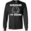Beer T-Shirt Supprise I'm Drunk Funny Drinking Lovers Interesting Gift Tee Shirt CustomCat