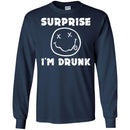 Beer T-Shirt Supprise I'm Drunk Funny Drinking Lovers Interesting Gift Tee Shirt CustomCat