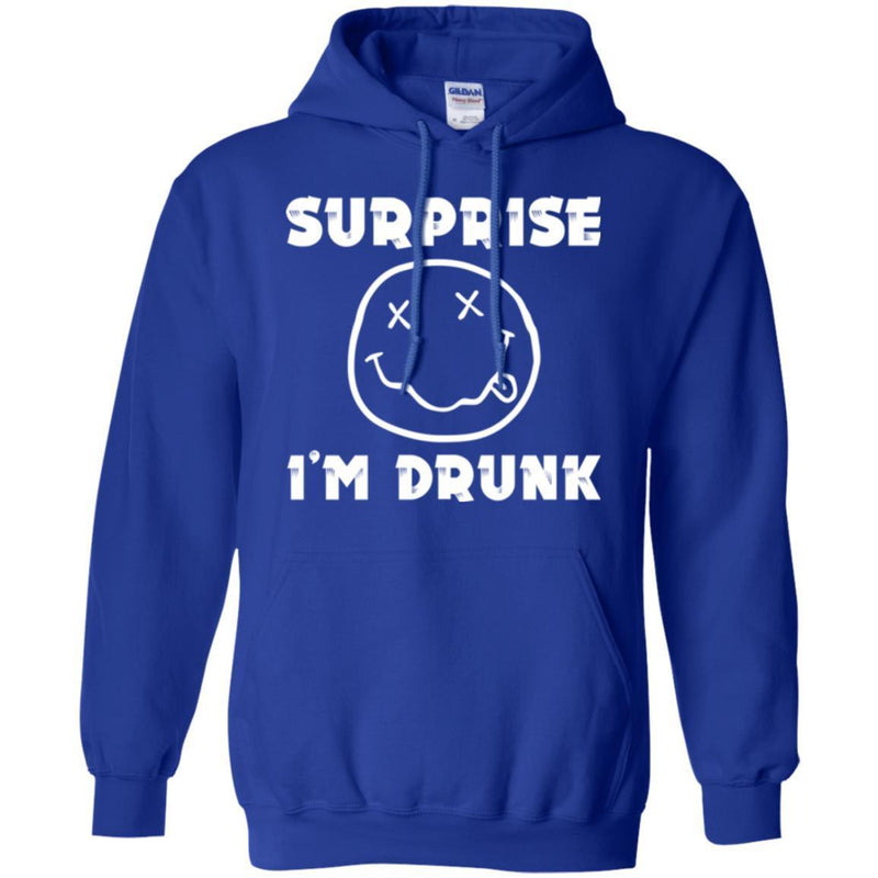 Beer T-Shirt Supprise I'm Drunk Funny Drinking Lovers Interesting Gift Tee Shirt CustomCat