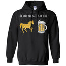 Beer T-Shirt The Bare Necessities Of Life Will Come To You For Horse Beer Gold Lovers Tee Shirt CustomCat