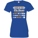 Beer T-Shirt Ways To Win My Heart Buy Me A Beer Bring Me A Beer Be Beer Funny Drinking Lovers Shirts CustomCat