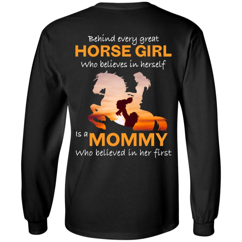 Behind Every Great Horse Girl CustomCat