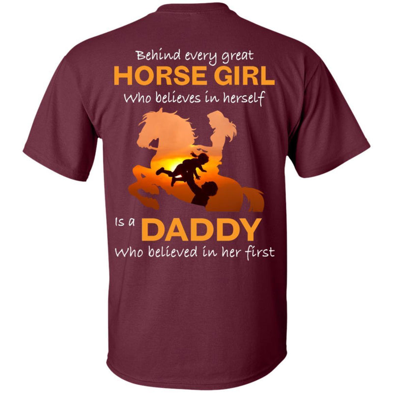 Behind Every Great Horse Girl-Daddy CustomCat