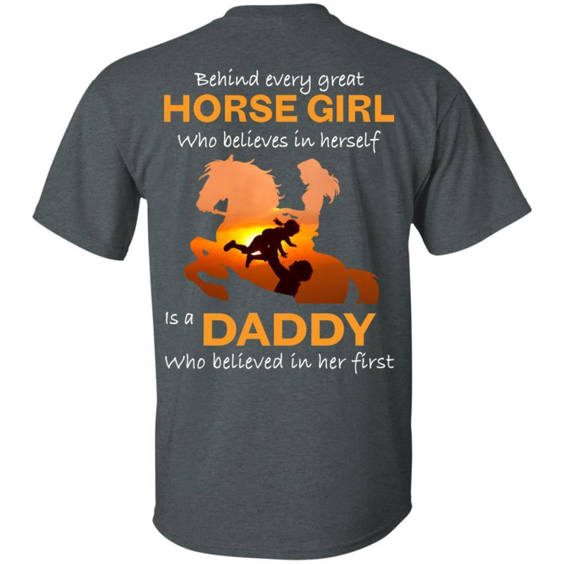 Behind Every Great Horse Girl-Daddy CustomCat