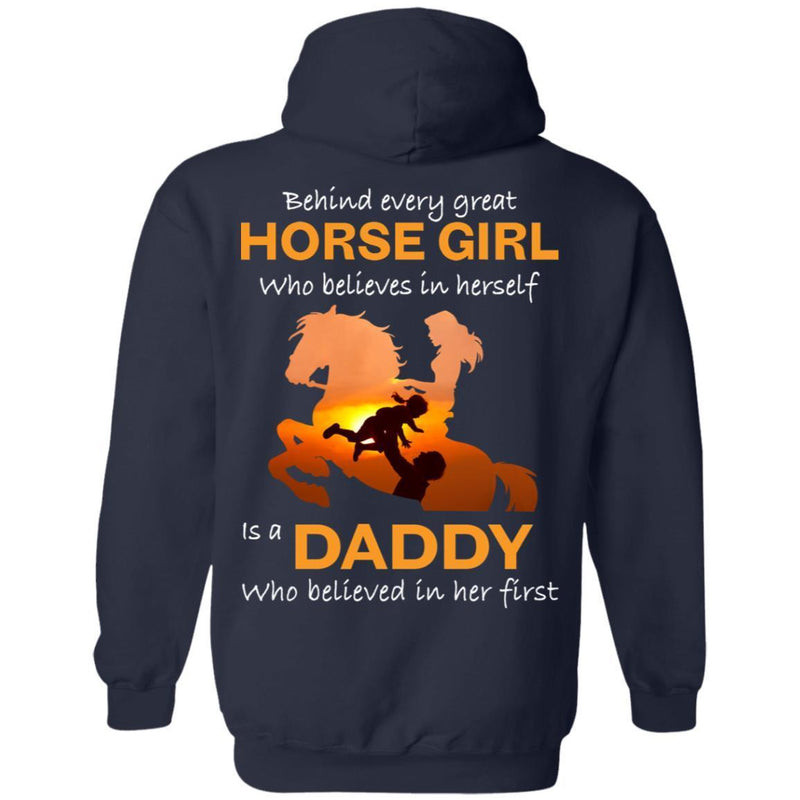 Behind Every Great Horse Girl-Daddy CustomCat