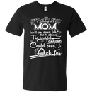 Being a Mom isn't an easy job t-shirt CustomCat
