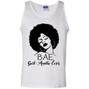 Best Auntie Ever BAE Funny African American T-shirt CustomCat