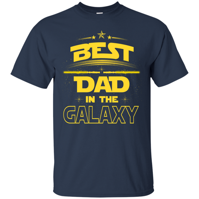 Best Dad In The Galaxy T-shirts CustomCat