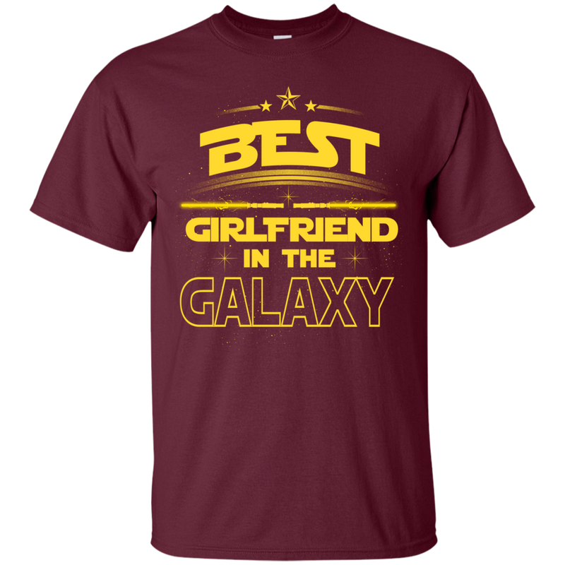 Best Girlfriend In The Galaxy T-shirts CustomCat