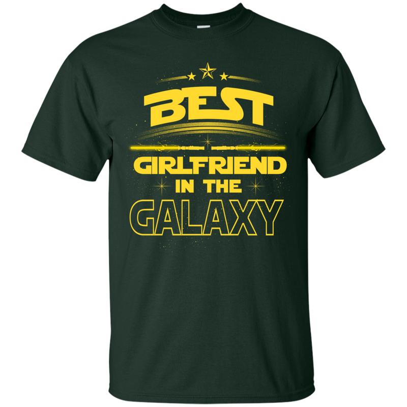 Best Girlfriend In The Galaxy T-shirts CustomCat