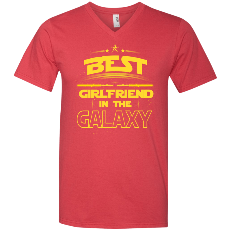 Best Girlfriend In The Galaxy T-shirts CustomCat