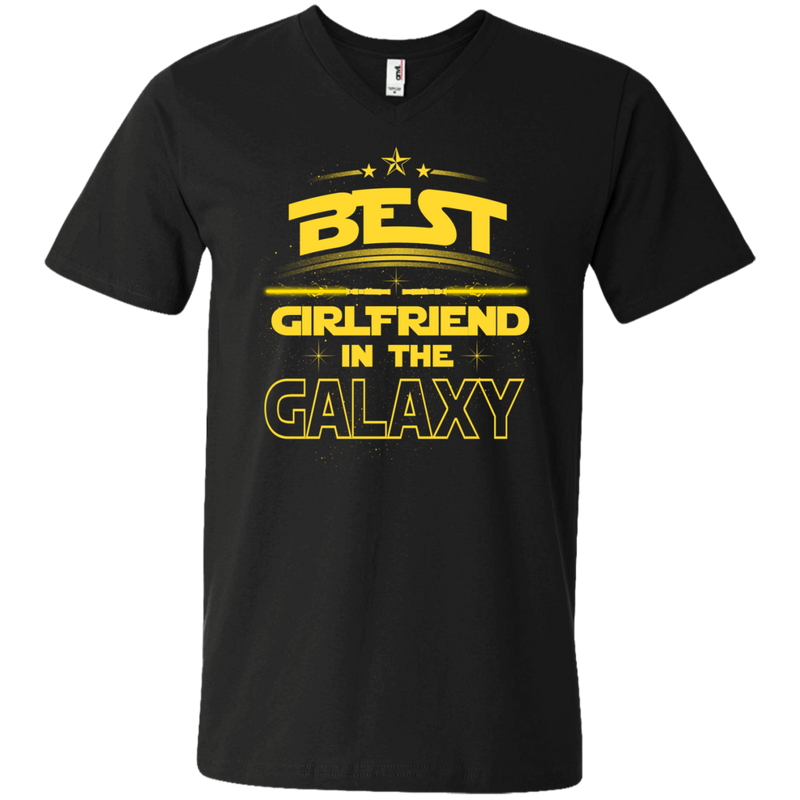 Best Girlfriend In The Galaxy T-shirts CustomCat