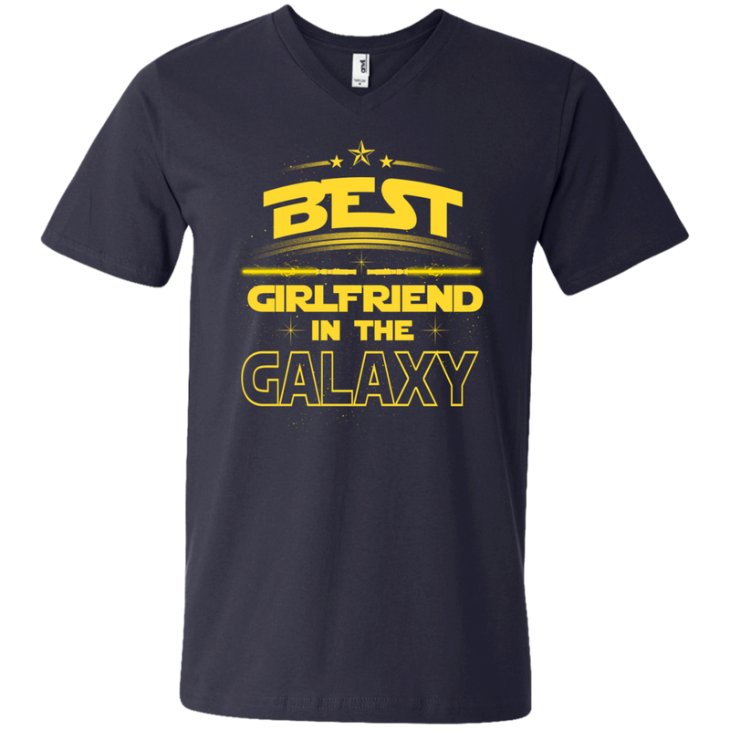 Best Girlfriend In The Galaxy T-shirts CustomCat