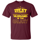 Best Husband In The Galaxy T-shirt CustomCat