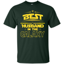 Best Husband In The Galaxy T-shirt CustomCat