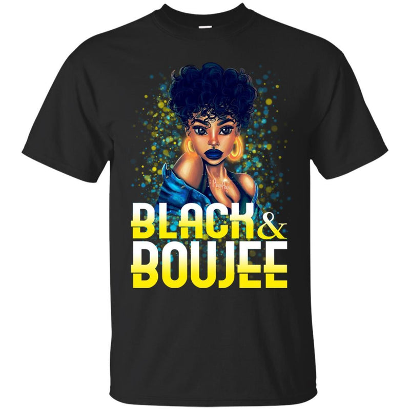 Black And Boujee Super Cute T-shirts CustomCat