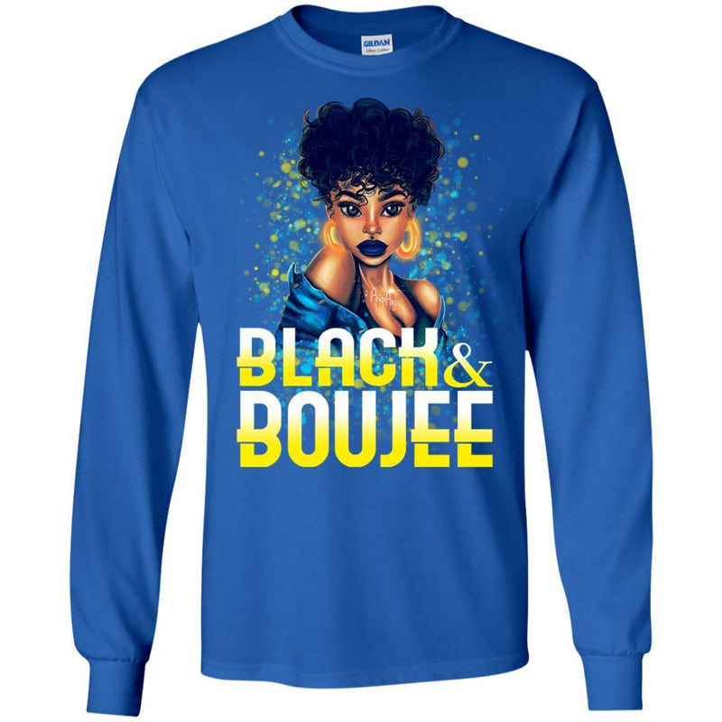 Black And Boujee Super Cute T-shirts CustomCat