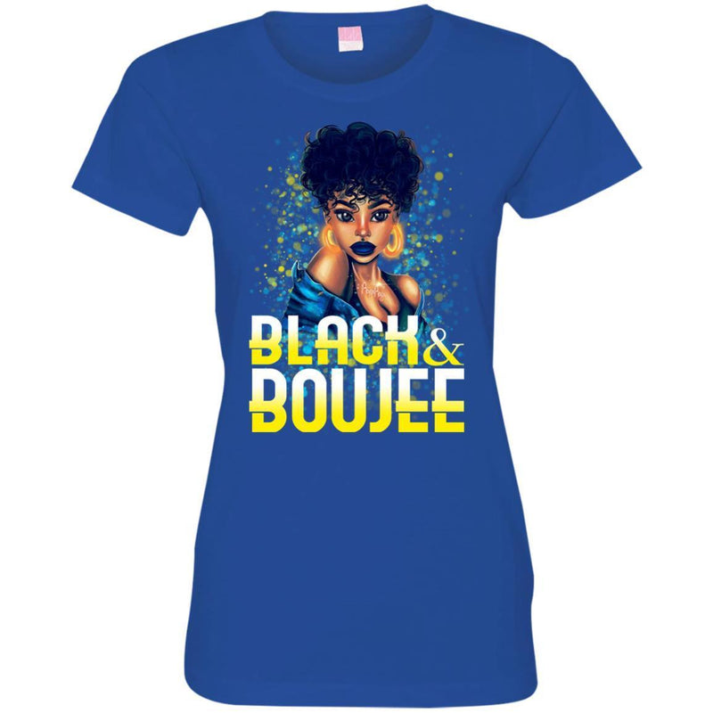 Black And Boujee Super Cute T-shirts CustomCat