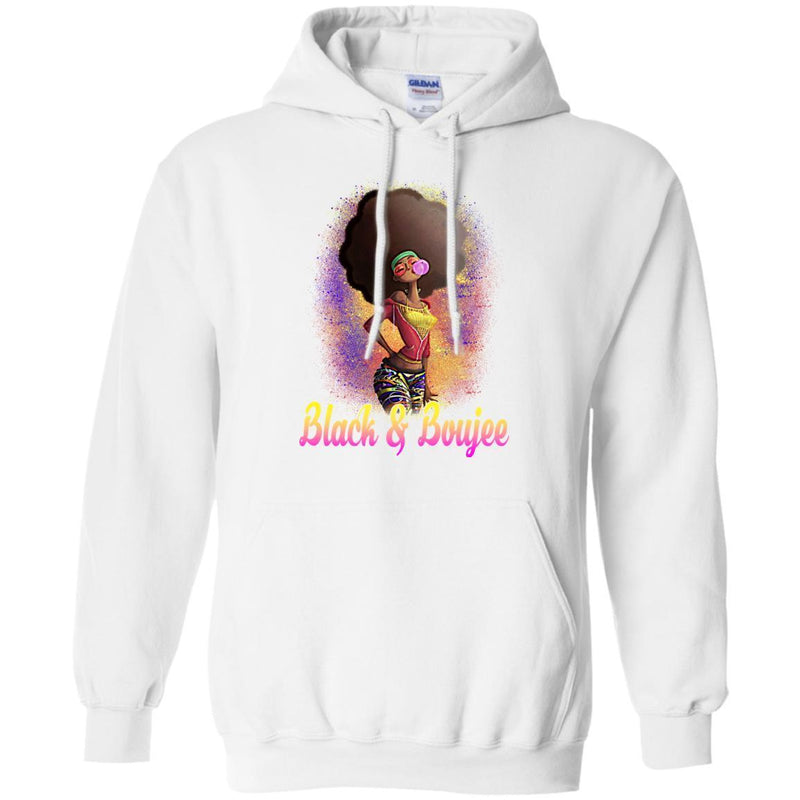 Black And Boujee T-shirt For Black Queen Melanin Women CustomCat