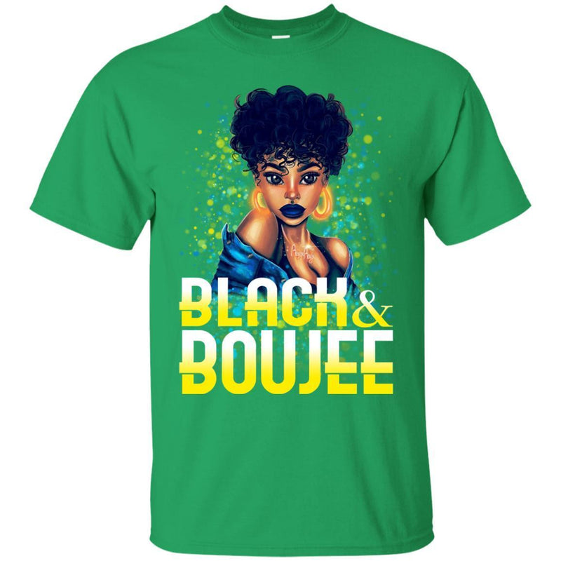 Black and Boujee T-shirts CustomCat