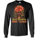 Black Beautiful Brave and Blessed Beautiful T-shirts for Black Girls CustomCat