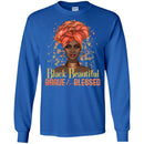 Black Beautiful Brave and Blessed Beautiful T-shirts for Black Girls CustomCat