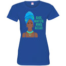 Black Beautiful Brave And Blessed Black History Month T-Shirt for Women African Pride Shirts CustomCat