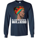 Black Beautiful Brave and Blessed T-shirts for Queens CustomCat