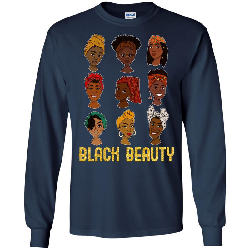 Black Beauty Funnt T-shirts CustomCat