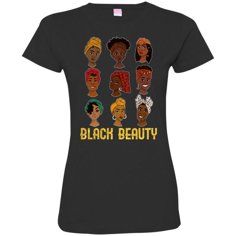 Black Beauty Funnt T-shirts CustomCat