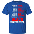 Black Excellence Funny T-shirts CustomCat